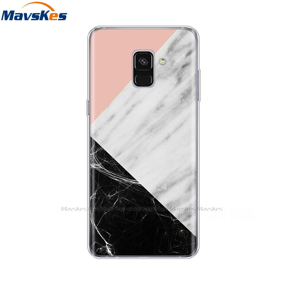 Чехол для Samsung Galaxy A8 2018 A530 Силиконовый чехол для Samsung A8 Plus 2018 A730 Мягкий чехол из ТПУ для корпуса телефона Galaxy A8 A 8