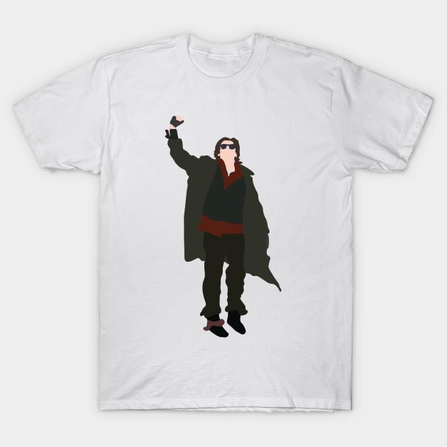 Asian Size Men Print T-shirt Bender No-Cut Heat Transfer Print Cotton Tshirt