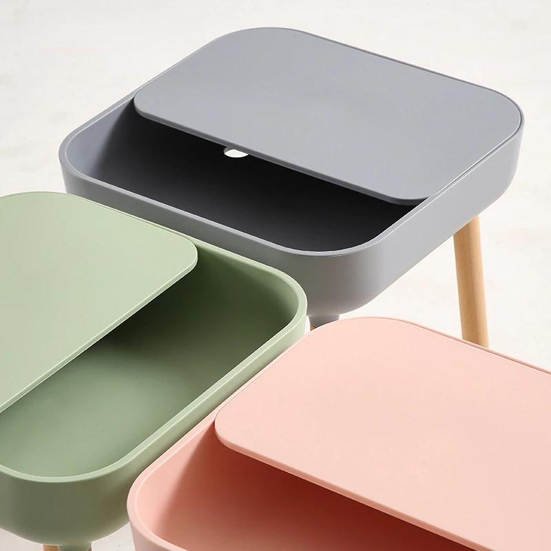 Инс популярный комбинированный журнальный столик квадратный маленькая квартира скандинавский бытовой пластиковый гостиная круглый стол приставной столик