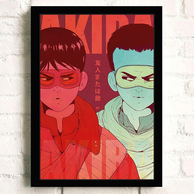 Japanese Anime AKIRA Poster and Print Room Decor Cartoon Character Picture Wall Art Canvas Painting Living Room Decor