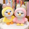 Super Cute Scarf Cute Chicken Plush Toy Claw Machine Doll Wedding Throwing Bow Chicken Activity