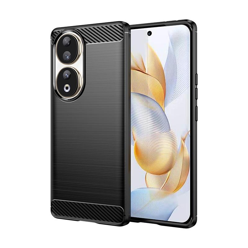 Чехол из углеволокна для Honor 8A 8X 8S 9X 9C 9S 10 10i 20 20S для Honor 70 80 90 100 200 Pro Силиконовый чехол Ударопрочная крышка для телефона