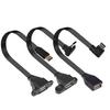 5 см - 50 см Кабель Type-c Otg для передачи данных USB 2.0 Портативный USB-C Штекер на USB-гнездо Конвертер OTG Адаптер Kabe
