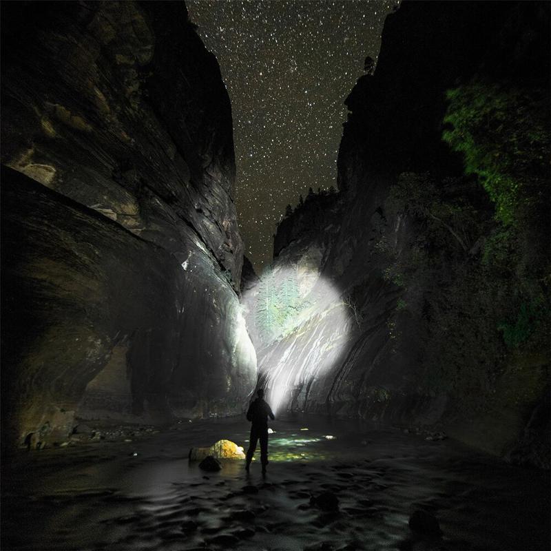 Мощные 4 светодиодных фонаря, походный фонарь с 4 ламповыми бусинами и боковым фонарем COB, перезаряжаемый портативный ручной фонарь, 4 режима освещения