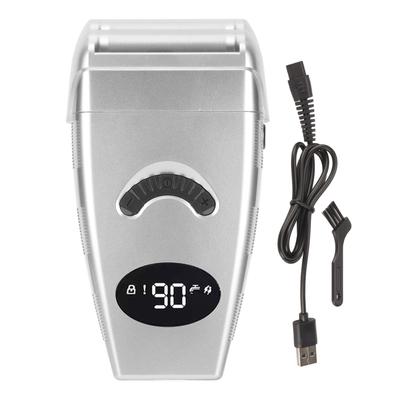 Электрическая машинка для стрижки волос Плавающее лезвие Перезаряжаемая Водонепроницаемая Влажная Сухая Гипоаллергенная Светодиодный экран