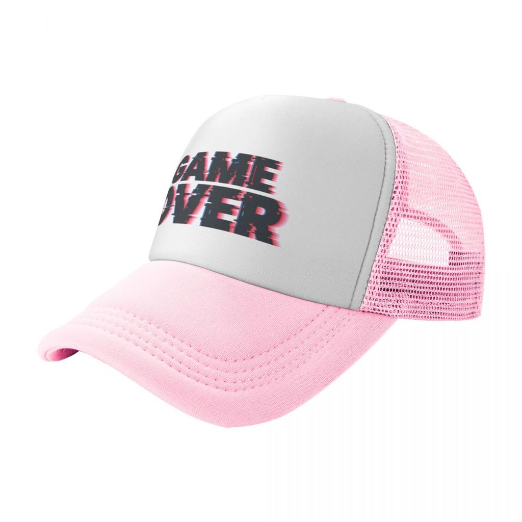 Game Over Baseball Cap Designer Hat hard hat fashionable Unisex Caps Womens