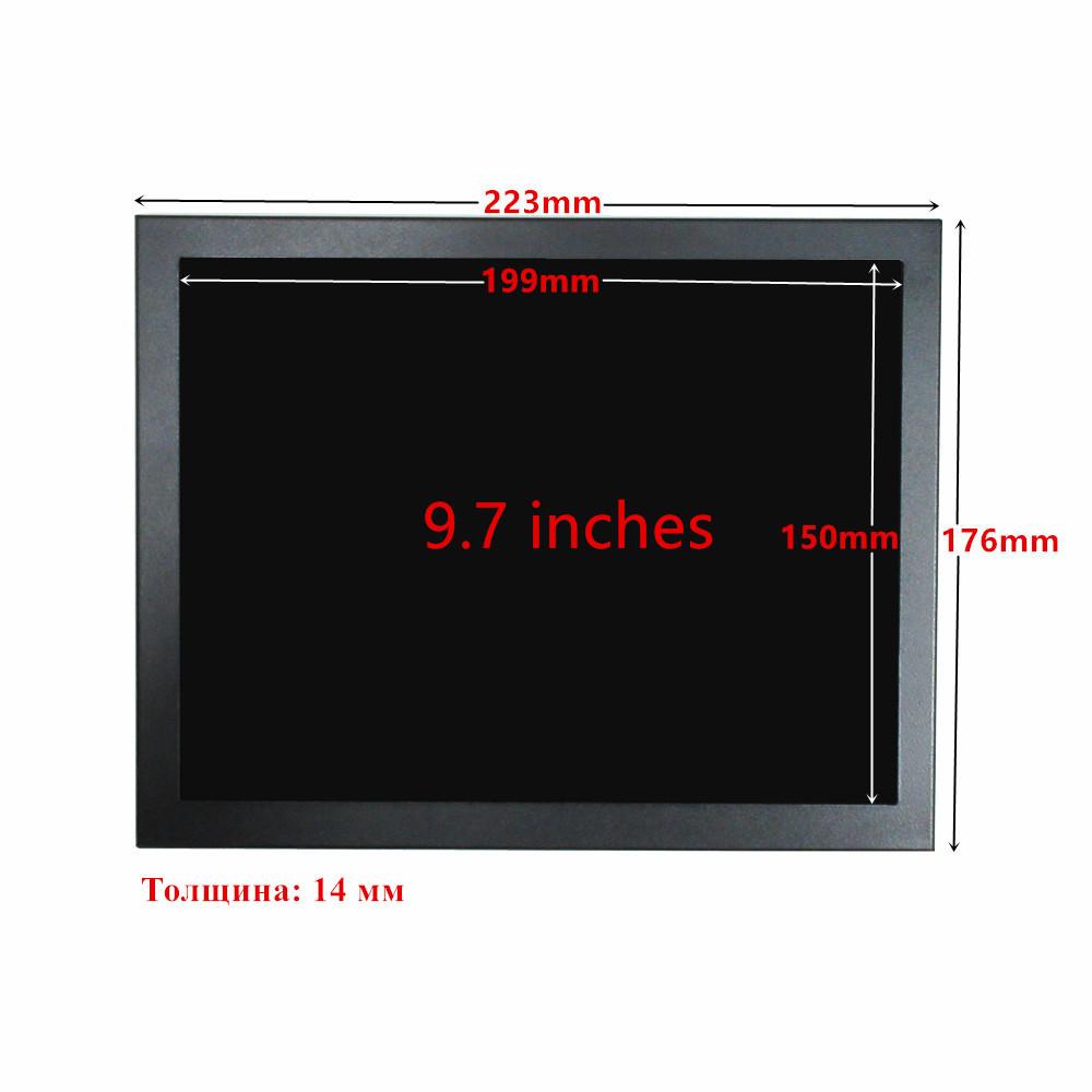 9.7 Inch 2048*1536 IPS Portable LCD Display Screen Monitor For Raspberry Pi 1 2 3 4 Banana/Orange Pi Computer Secondary Screen
