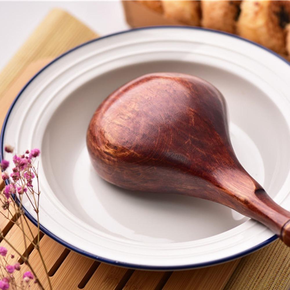 Textured Grip Bamboos Joint Ladle Long Handle Household Dipper Hanging Grain Scoop Rice Cleaning