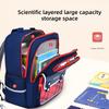 British Kids Backpack Primary Student School Bag Boys Girls Cute Rucksack Large Capacity Waterproof Spine Protection Book Bag