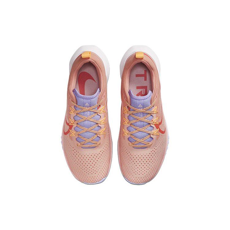 Nike React Pegasus Trail 4 Арктический Оранжевый Фиолетовый Пульс Женский DJ6159-800