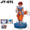 Статуэтка JT Dragon Ball Z Маджин Веджета Фигурка Веджета Синий JT Гоку Светодиодная Основа Супер Сайян Фигурки Действия Коллекция Модели Игрушки Подарок