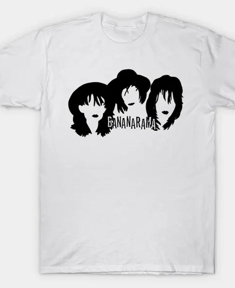 artwork Bananarama band T-shirt white Short sleeve S to 5Xl TA5298 Unisex T-Shirt