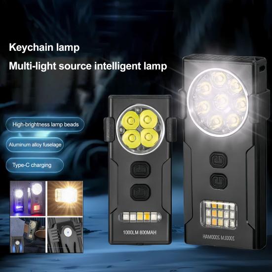 Налобный фонарь-клипса, перезаряжаемый через USB, водонепроницаемый, ультраяркий, с регулируемыми режимами, мини-аварийный фонарик, магнитный, портативный, для крепления на козырек, налобный фонарь