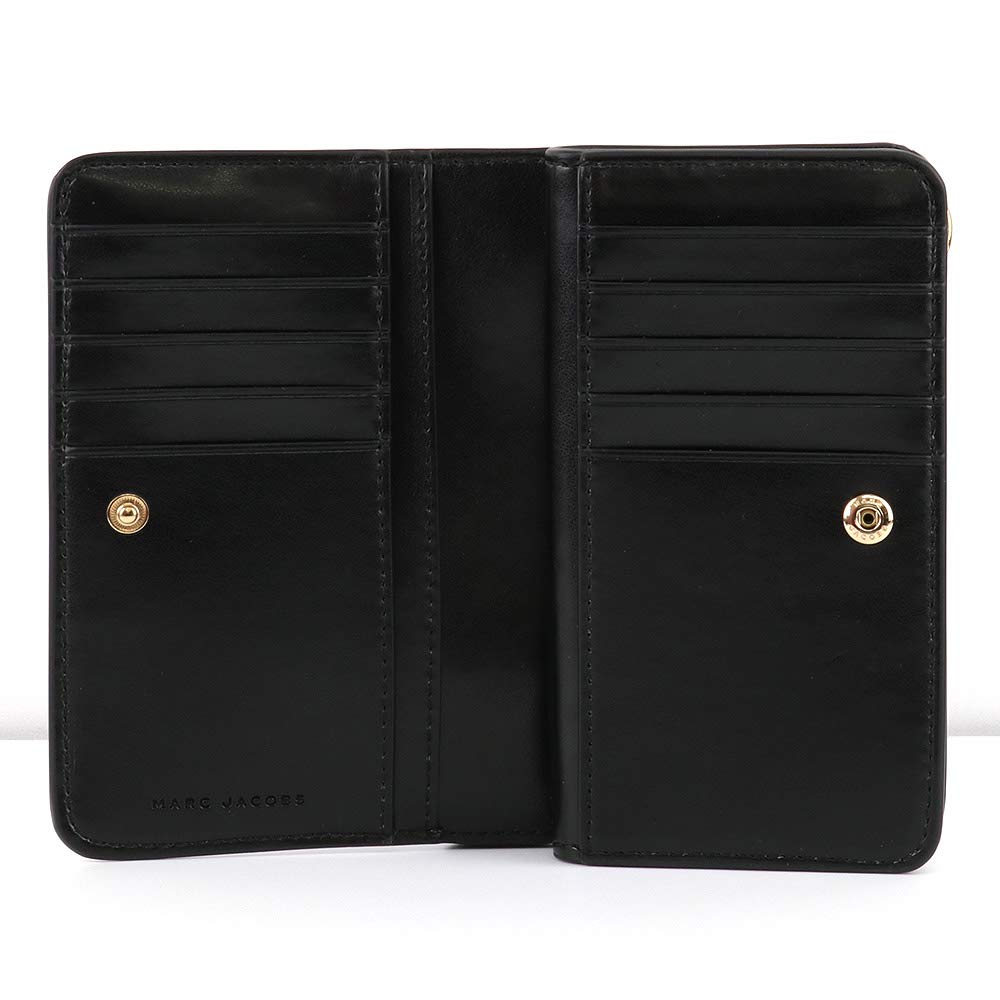 Кошелек двойного сложения M0016990 Чехол для карт [Marc Jacobs] женский (001 ЧЕРНЫЙ) [Элемент]