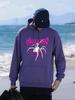 Hunting Spider Creative Pattern Mens Hoodie Oversized All-Match Hoody Autumn Fleece Clothing Pocket Comfortable Male Streetwear