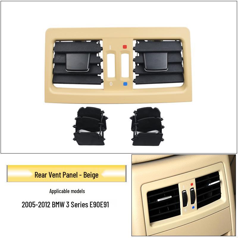 BMW 3 Серии E90 Задняя панель воздуховода - Накладка центральной консоли седла кондиционера.