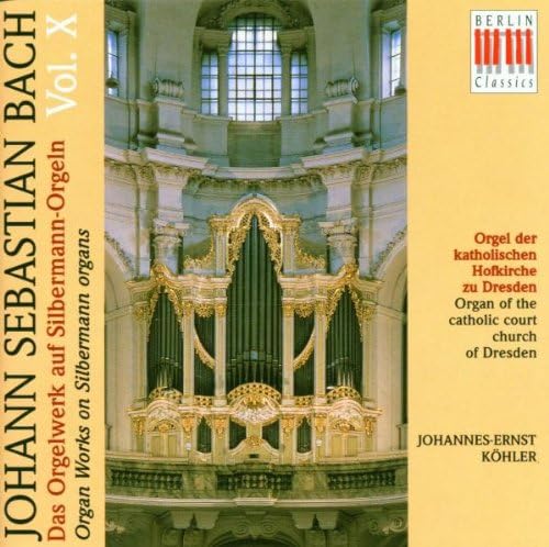 CD БАХ, И.С.; KOHLER - Органная механика 10 0093702BC Германия Классическая Б/У