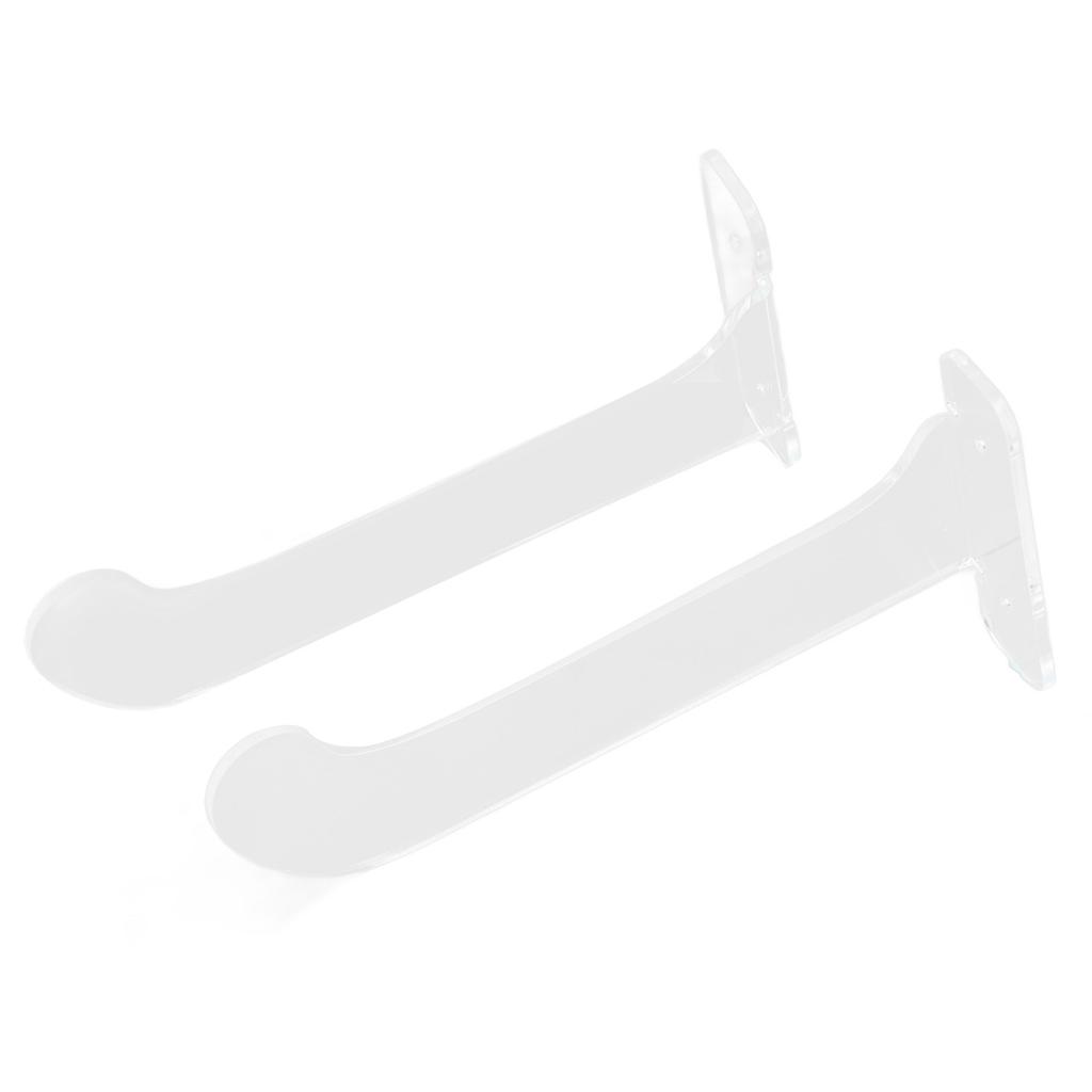 1 пара настенный держатель для коврика для йоги акриловый коврик для йоги настенная вешалка для хранения стойка для домашних упражнений йога