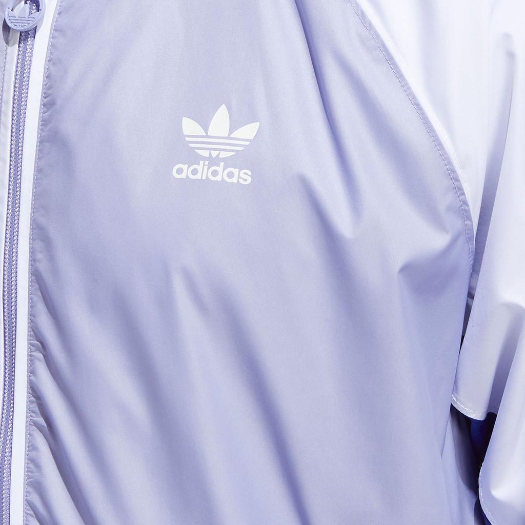 adidas Оригинальная ветровка с трилистником, мужская верхняя одежда, розовая, фиолетовая, HC2097