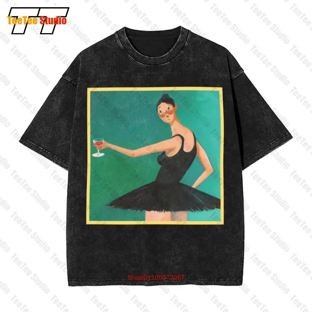 Mbdtf Ballerina Dancer Vintage Oversized T-Shirt 2JXZ
