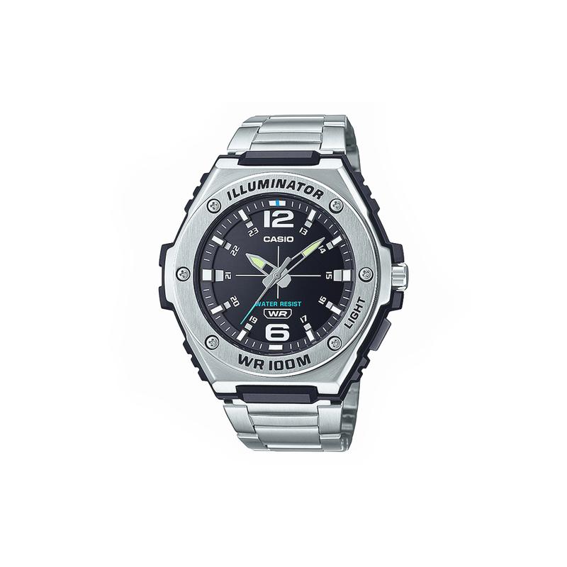 Casio Серия YOUTH - дисковые трехстрелочные ретро-модные сердце из стали классические стрелки кварцевый механизм стальной ремешок японские и корейские MWA100HD-1AV
