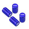4pcs For Ford Edge Accessories Car Wheel Tire Valve Caps Tyre Stem Covers Airdust Waterproof