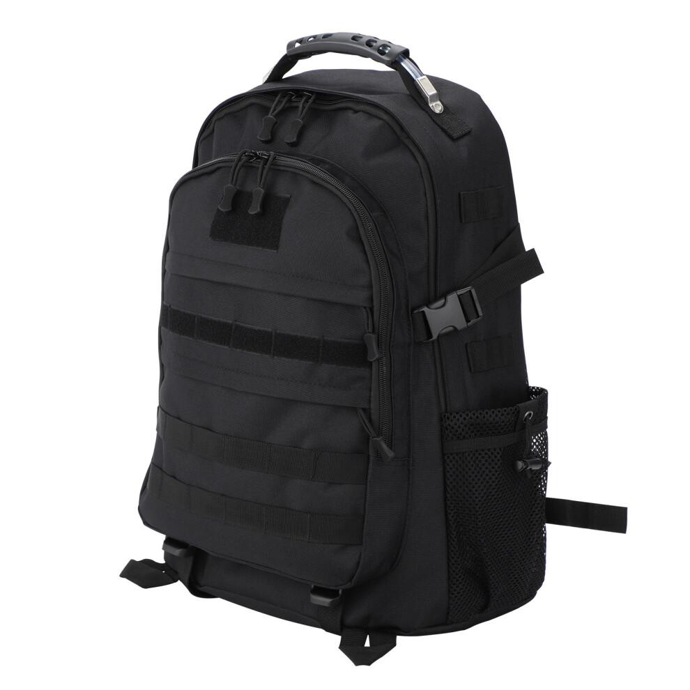 (Black) 50L Military Camping Travel Bag
