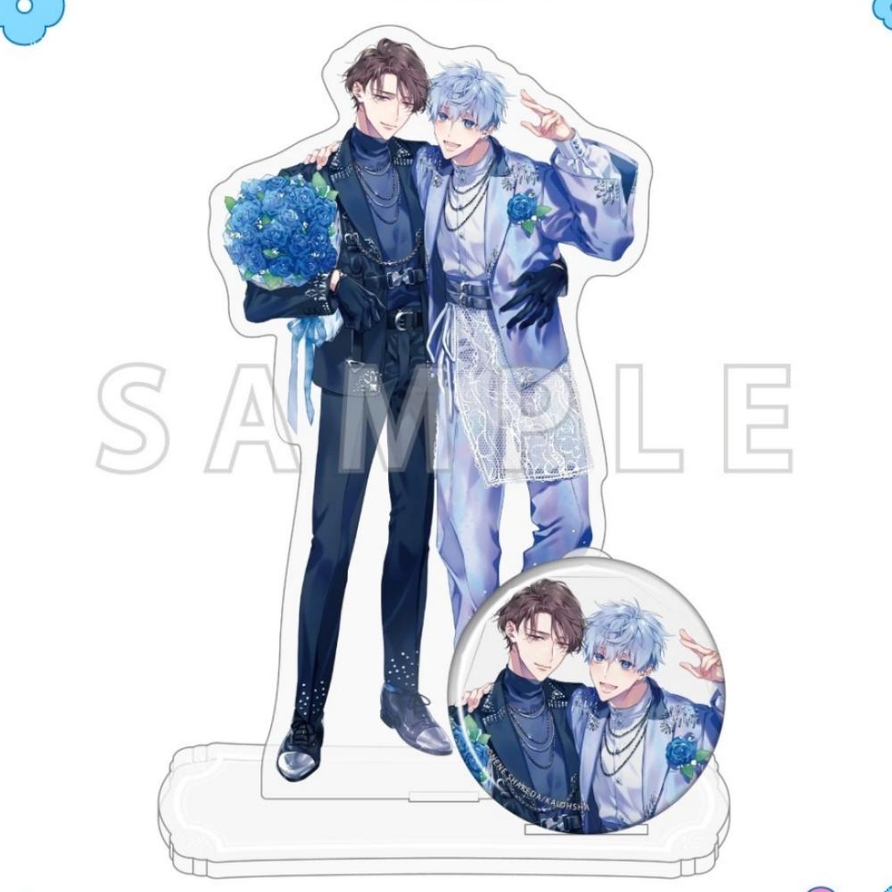 Anime Sasaki and Miyano 15cm Acrylic Stand, Sasaki Hideyuki, Mother's Day Decor for Desktop Bookshelf Anime Collection Keychain