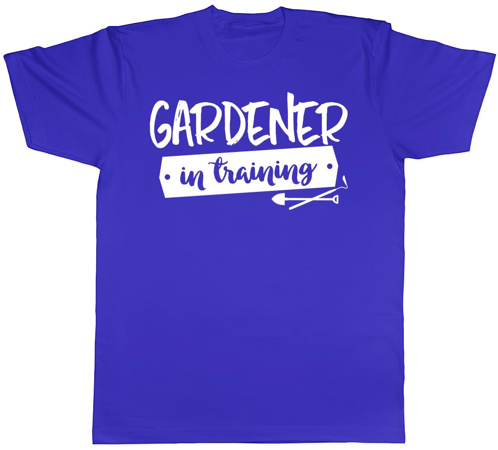 Gardener in Training Unisexs Unisexs Ladies TShirt Tee
