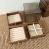 3/5-слойная коробка для хранения ювелирных изделий, большая вместимость, настольный органайзер, витрина
