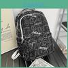 Rabbit Pattern Backpack With Spacious 20l Capacity And Breathable Shoulder Straps