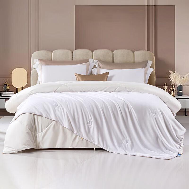 FUANNA 100% New Zealand Wool and Silk All-Season Duvet