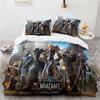 World of Warcraft Games Bedding Set Horde Banner Flag Printed Duvet Cover Set Pillowcase Twin Full Queen King Size Drop Shipping