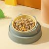 Миска для домашних животных, приподнятая, для собак, одинарная/двойная, непроливающаяся, противоскользящая, для кошек, кормушка для корма и воды для домашних животных
