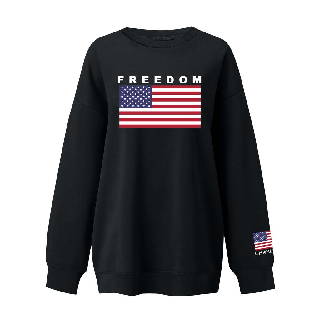 Женская толстовка Colorblock с длинным рукавом и круглым вырезом, повседневная, удобная, свободная, легкая, женская толстовка