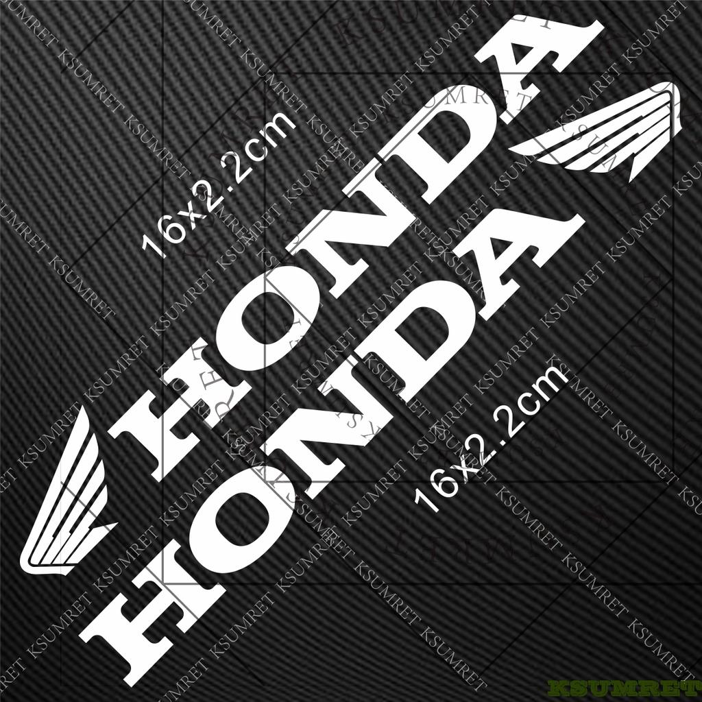 FIQ1 For Honda Motorcycle Stickers Logo Decal Waterproof