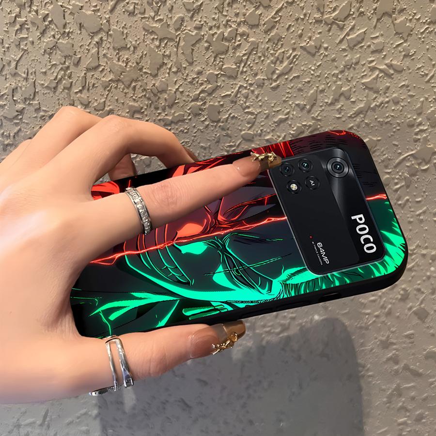 Чехол Luffy из One Piece для Xiaomi Poco C51 F3 F4 F5 M5 C50 C65 M3 M4 Pro X3 X4 X5 Чехол для телефона Funda
