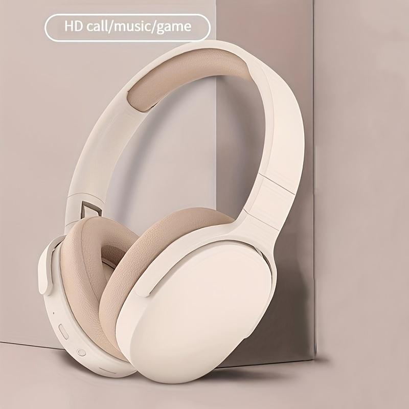 Foldable Wireless Bluetooth 5.3 Headphones 3D Stereo Headset Noise Reduction Music Gaming Earphones with Mic