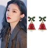Wind Chime Simple Dangle 925 Silver Pin Girls Jewelry Drop Earrings Ear Studs Fashion Accessories