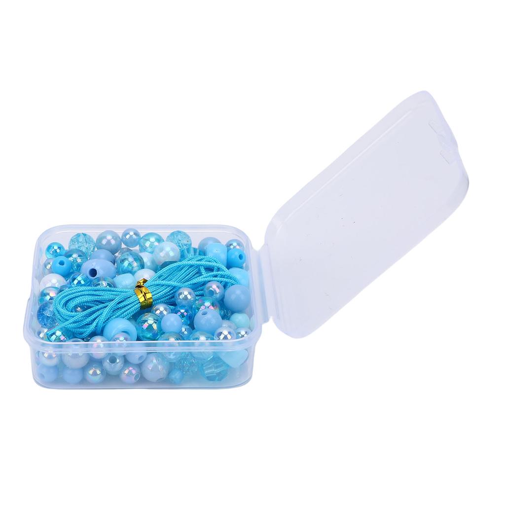 Смешанные бусины Милые Стильные АБС-пластиковые Ассорти Бусины с Нитью для Бисероплетения для Изготовления Ювелирных Изделий и Рукоделия