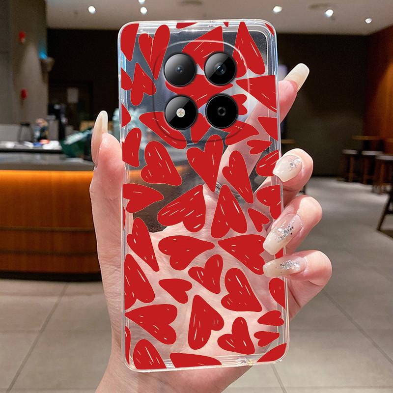 Чехол для телефона для Redmi Note 15 Pro + Plus Note15 15Pro 15Pro+ 5G Чехол Эстетичный Роскошный Милый Крутой Для Мальчиков Девочек Прозрачная Задняя Крышка