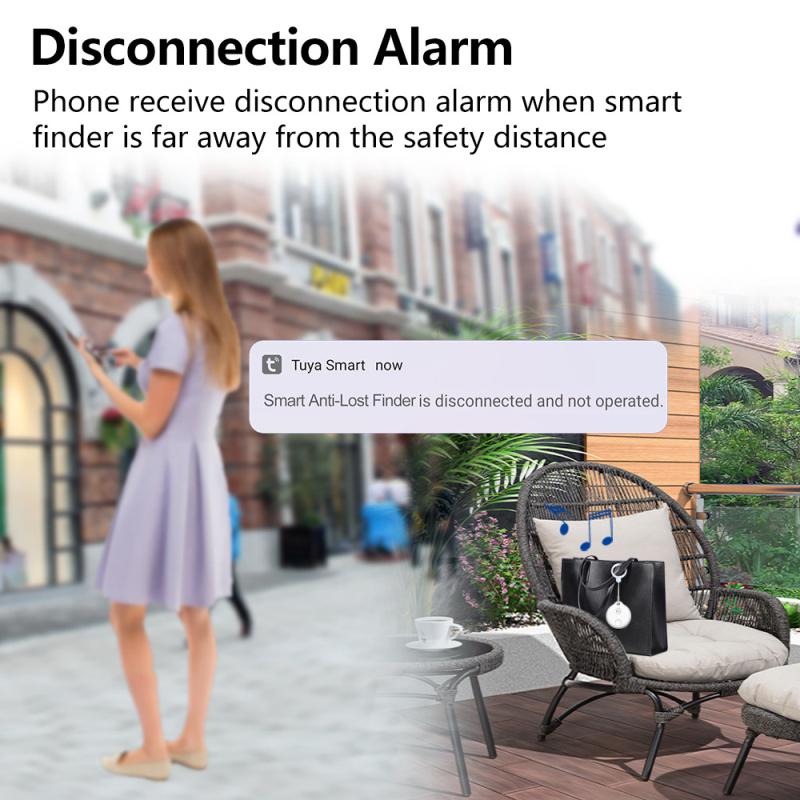 Приложение Smart Life Bluetooth Смарт-теги Ключ от потери устройства Отслеживание местоположения домашнего животного Умный Bluetooth-трекер Поиск предметов