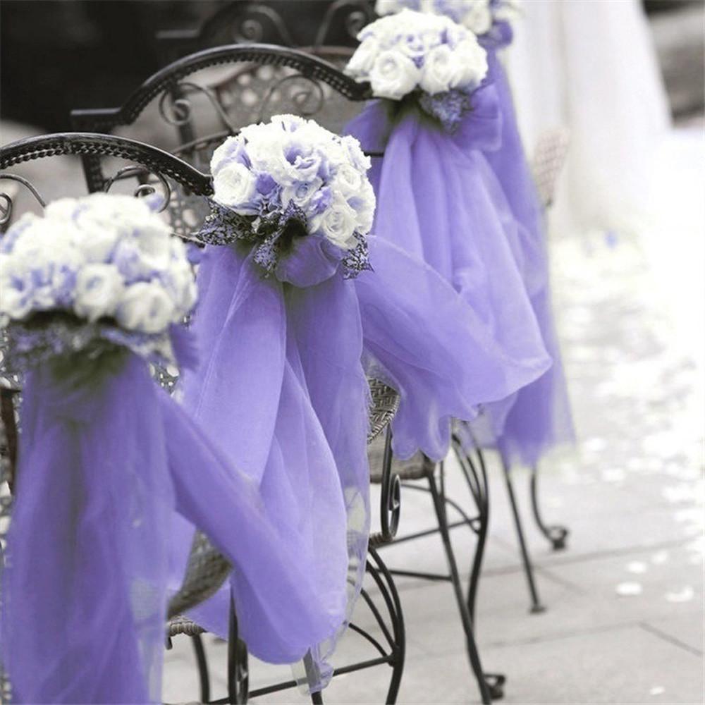 Ткань Органзы Органзы 500КМ*48КМ чистая для украшения свадьбы