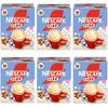 Nescafé Fuwa Latte Half & Half 26 пакетиков x 6 коробок, растворимый кофе, кафе латте, в индивидуальной упаковке