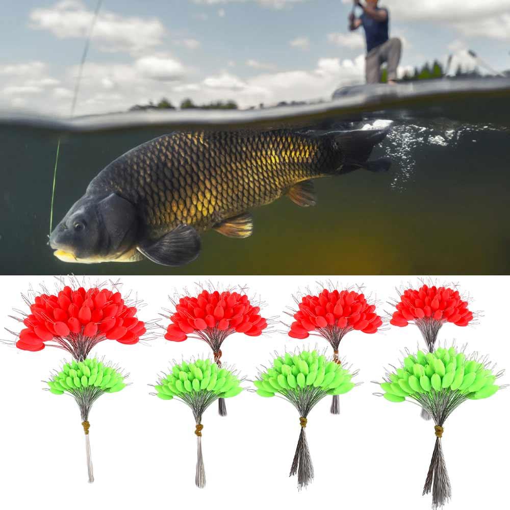 Fishing Floater Stopper Fishing Bobber Oval Fishing Float Fishing Space Beans Floating Beans