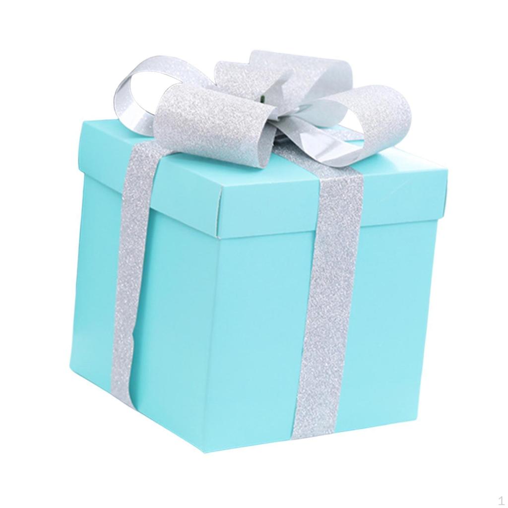 Рождественские подарочные коробки украшения Декоративный квадратный органайзер Штабелируемые украшения