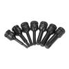 3 8 Inch Drive Impact Socket Set 7 Piece Metric Sizes (5mm 6mm 7mm 8mm 10mm 12mm 14mm) XZN Triple Square Spline Bit Cr
