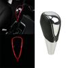Car Gear Shift Knob Blue LED Light Touch Activated Sensor USB Edge Red Light