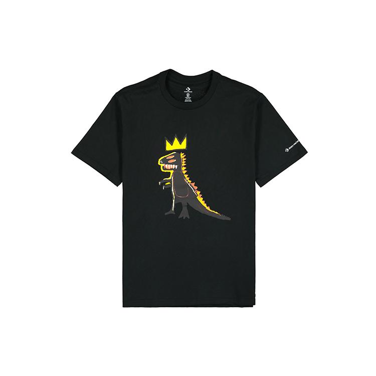 Converse X Футболка Jean Michel Basquiat Мужская Черная 10023144-A02