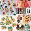 118Pcs Plastic Cutters Sets 18 Shapes Clay Cutters with Earring Hooks Jump Rings Clay Scrapers for Earring Jewelry